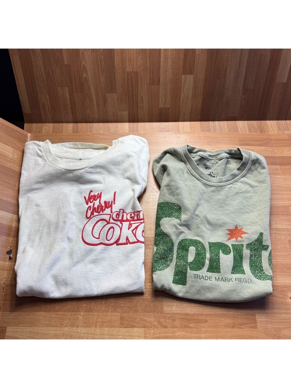 Ripple junction coke & sprite tshirt bundle med/large